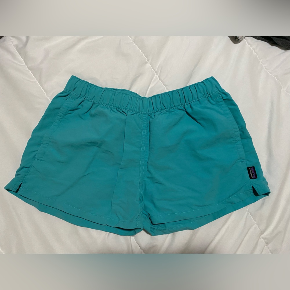 Patagonia Teal Shorts